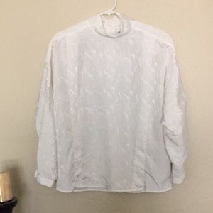 - vetage Karen Scott women top white size 14